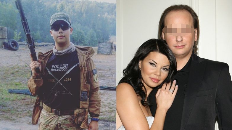 Allan Krupa złożył życzenia na dzień ojca Edycie Górniak