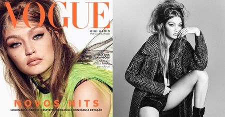Rozczochrana Gigi Hadid w sesji stylizowanej na lata 60.