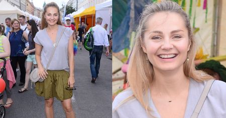 "Naturalna" Małgorzata Socha i "stylowa" Katarzyna Zielińska na festynie dla dzieci (ZDJĘCIA)