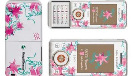 Sony Ericsson S500i, wersja kwiatowa 1