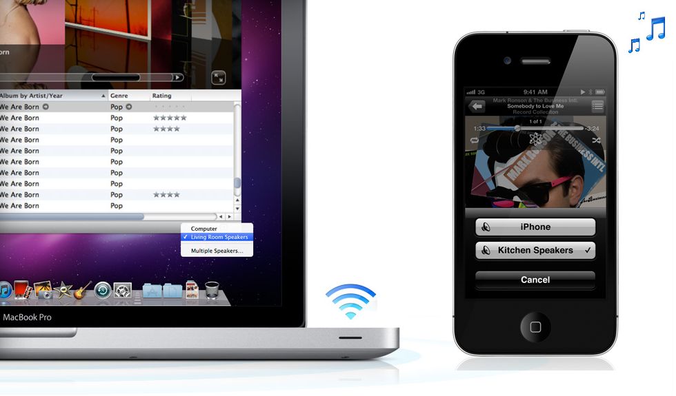 Urządzenie z iOS jako głośnik AirPlay