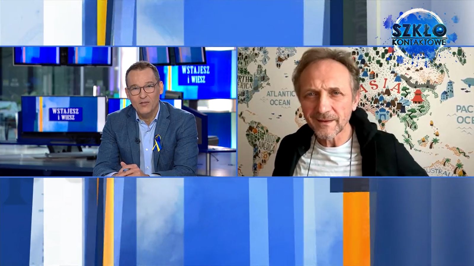Wpadka w programie na żywo. Syn Andrzeja Chyry dał popis