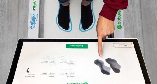 Skaner stóp 3D w eobuwie.pl. Ma pomóc wybrać buty