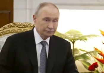 "Nie zrozumiałem pytania". Spięcie Putina z dziennikarką