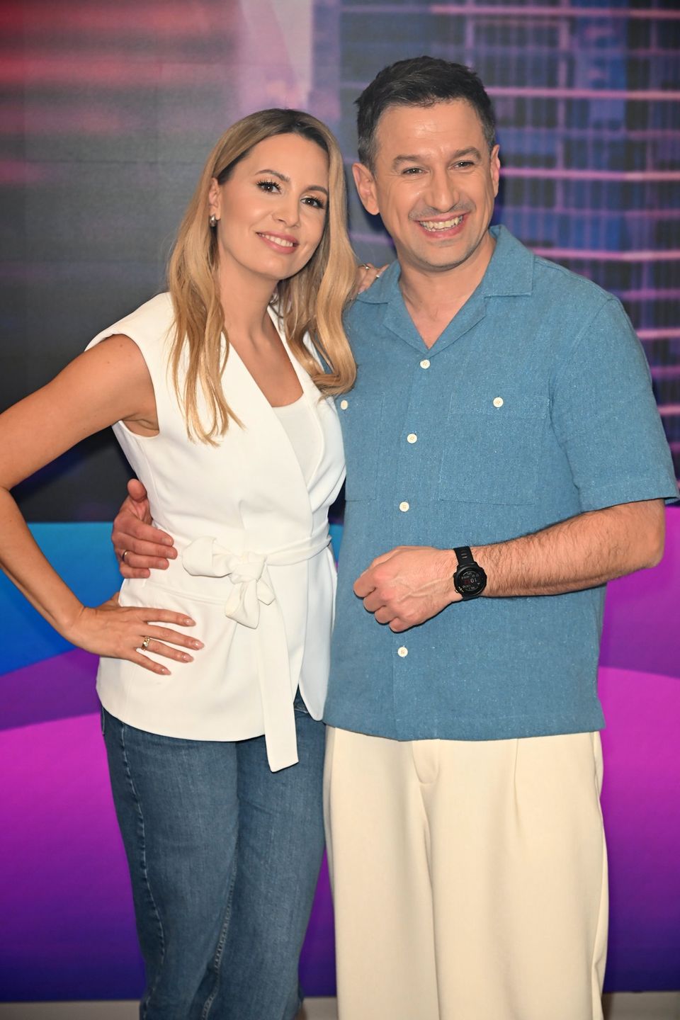 Agnieszka Hyży i Maciej Rock