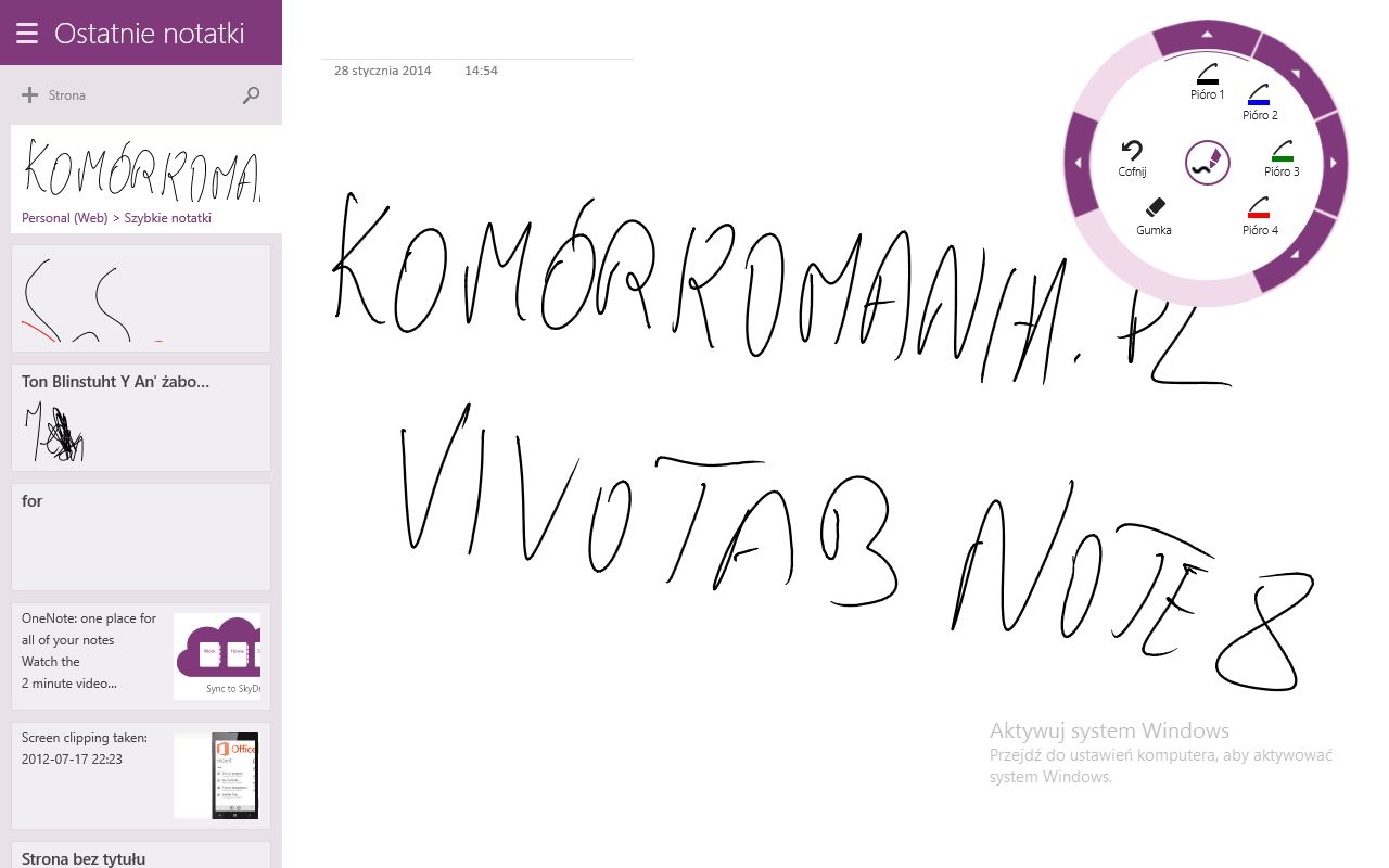 Asus VivoTab Note 8 - rysik zmienia oblicze kompaktowego tabletu [test] 11