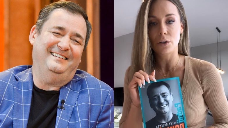 Małgorzata Rozenek namawia do przeczytania książki byłego męża