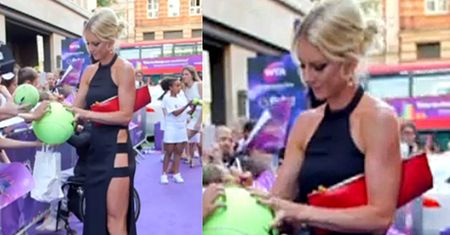 Siostra Radwańskiej bez majtek na gali Wimbledonu!
