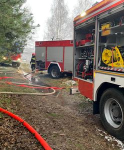 Tragiczny pożar w Woli Malowanej. Doszło do wybuchu