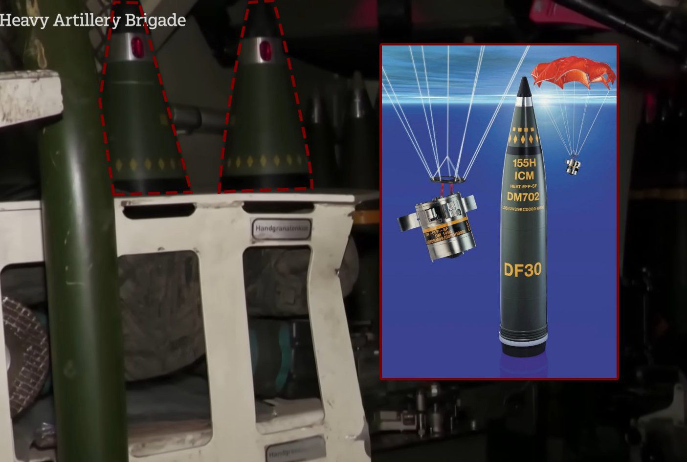 Ukraiński PzH 2000 z pociskami SMArt 155.