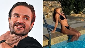 Joanna Opozda smaży się w bikini, a Piotr Stramowski komplementuje: "Wyglądasz jak SYRENKA"