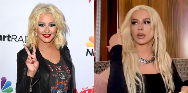 Christina Aguilera i jej NOWA TWARZ wprawiają fanów w osłupienie: "Dlaczego brzmi jak Kim Kardashian?". Poznalibyście? (WIDEO)