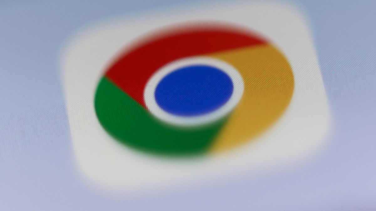 Google Chrome icon displayed on a phone screen is seen in this illustration photo taken in Krakow, Poland on September 4, 2025. (Photo by Jakub Porzycki/NurPhoto via Getty Images)