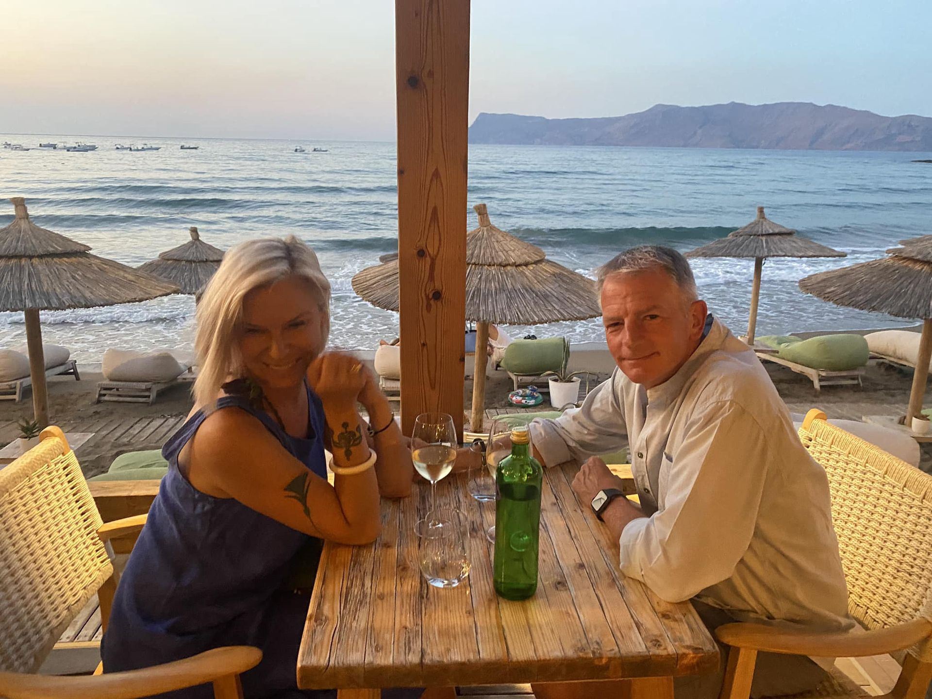 Paulina Młynarska i Kenneth Hume