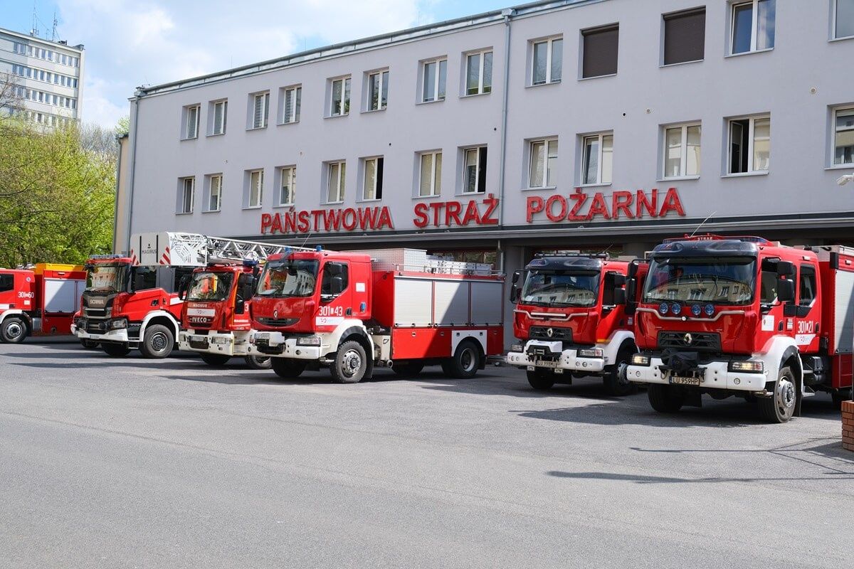 Wozy straży pożarnej