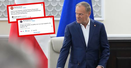 Tusk skomentował sondaż. W sieci już wrze