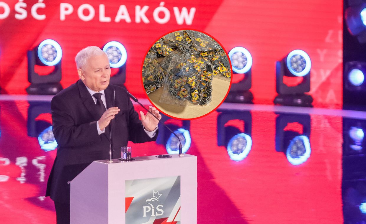 Nietypowe prezenty na konwencji PiS