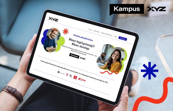 XYZ z darmowymi subskrypcjami dla studentów
