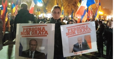 Tak "witają" Putina i Łukaszenkę. Są nagrania