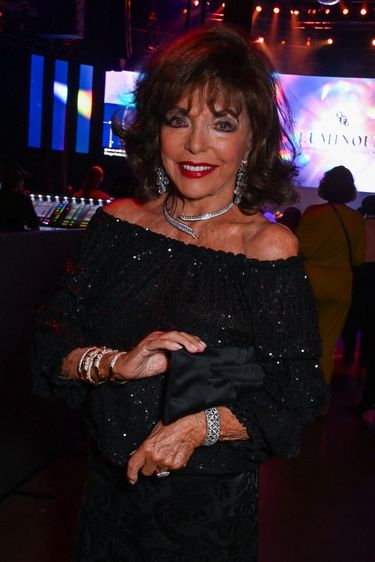 Joan Collins zachwyca energią i wyglądem, mimo 91 lat