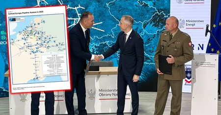 Przyłączenie do systemu rurociągów NATO. Jest wstępne porozumienie