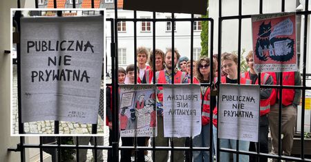 Studenci zamknięci za bramą. Trwa strajk okupacyjny na UW