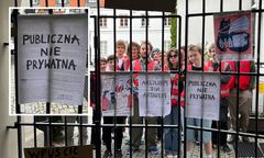 Studenci zamknięci za bramą. Trwa strajk okupacyjny na UW