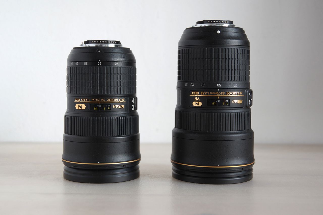 Nikkor AF-S 24-70 mm f/2.8G ED / Nikkor AF-S 24-70 mm f/2.8E ED VR