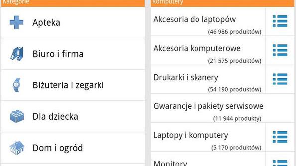 Dedykowana aplikacja Ceneo na Androida 1