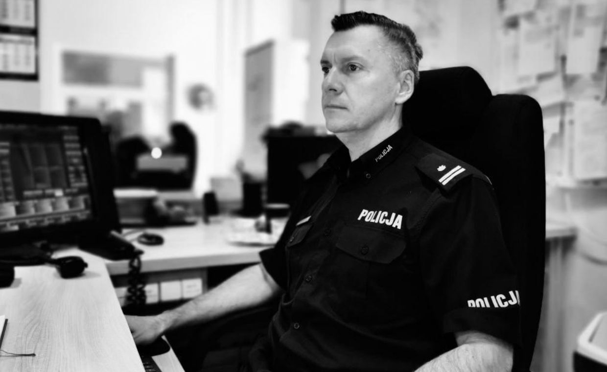 Nie żyje podinsp. Michał Pryłowski z policji w Grudziądzu