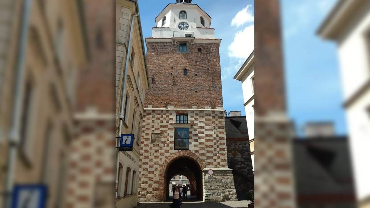 Brama Krakowska - obraz św. Antoniego