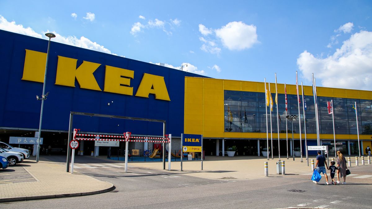 LONDON, UNITED KINGDOM - 2022/08/27: An exterior view of the Ikea store in Tottenham. (Photo by Dinendra Haria/SOPA Images/LightRocket via Getty Images)