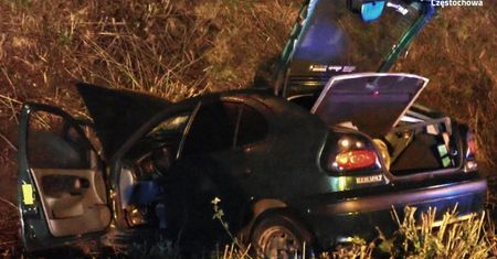 Częstochowa. Tragedia na drodze. Kierowca pijany