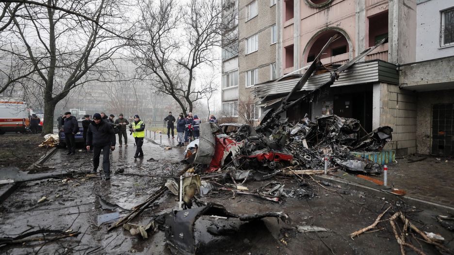 Tragedia w Ukrainie. Świadek o ostatnich chwilach lotu śmigłowca