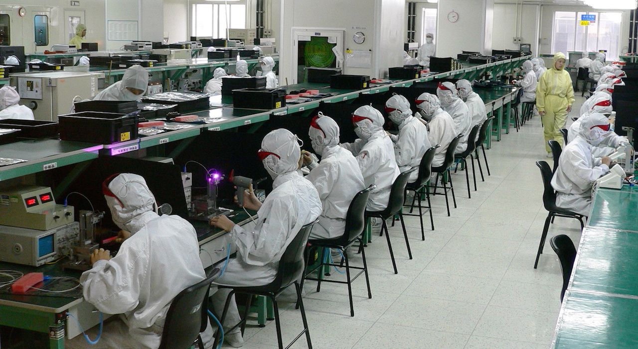 Foxconn - fabryka, w której produkowane są m.in. iPhone'y