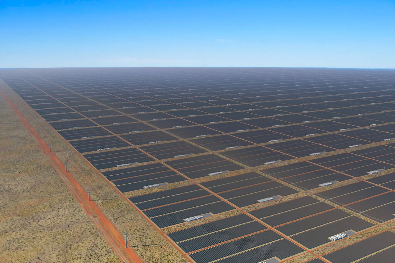 Największy na świecie projekt solarny. Połączy dwa kontynenty
