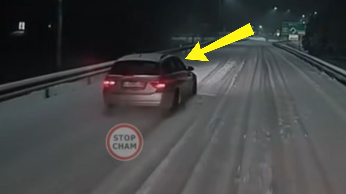 Wyprzedzał na śniegu. Oto finał.