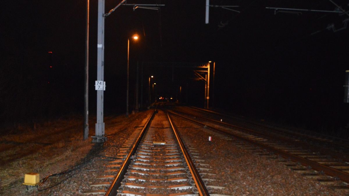 Śmiertelne potrącenie na torach