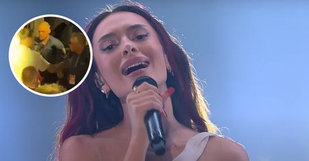 Szybka reakcja ochrony na Eurowizji. Machał "niewłaściwą" flagą