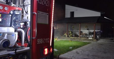 Pożar w kotłowni budynku jednorodzinnego w Ostrowcu Św.