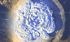 Wybuch wulkanu Tonga. Wyspy odcięte od świata