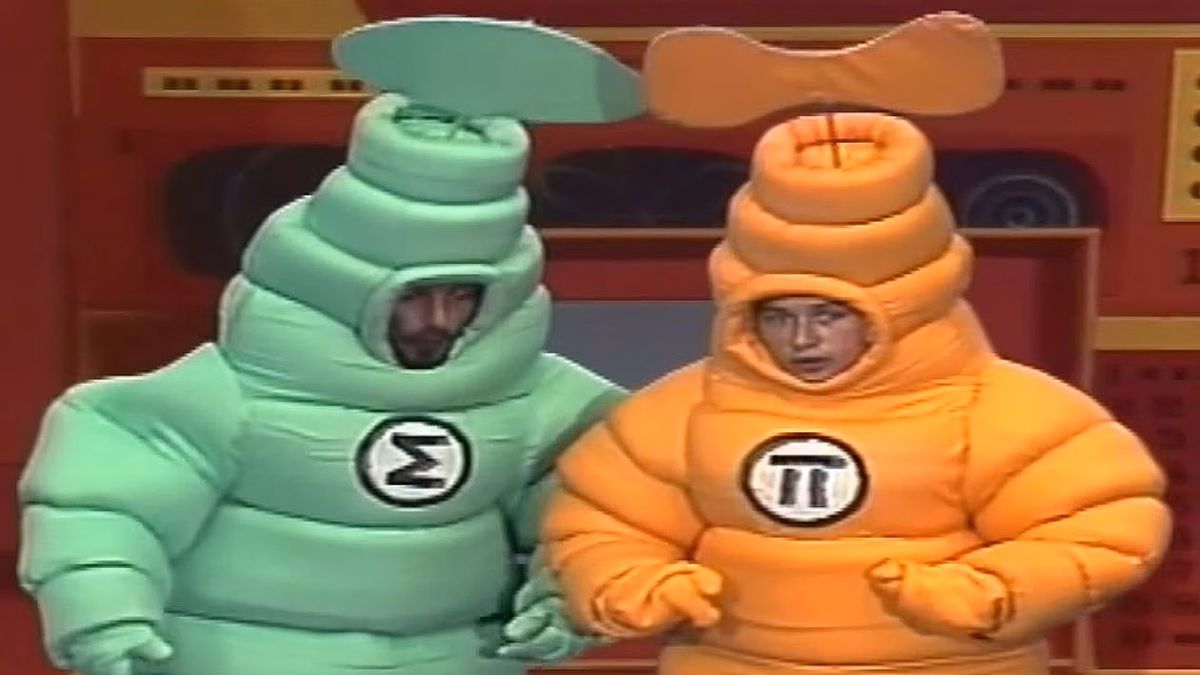 Sigma (Tadeusz Kwinta) i Pi (Dagmar Bilińska)