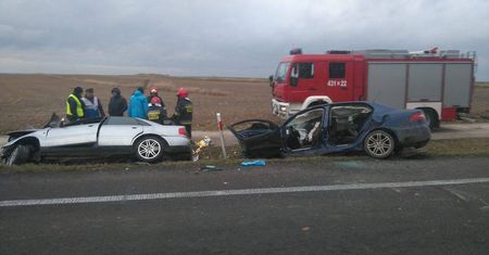Tragedia na krajowej "siedemnastce". Dwie osoby nie żyją [ZDJĘCIA]