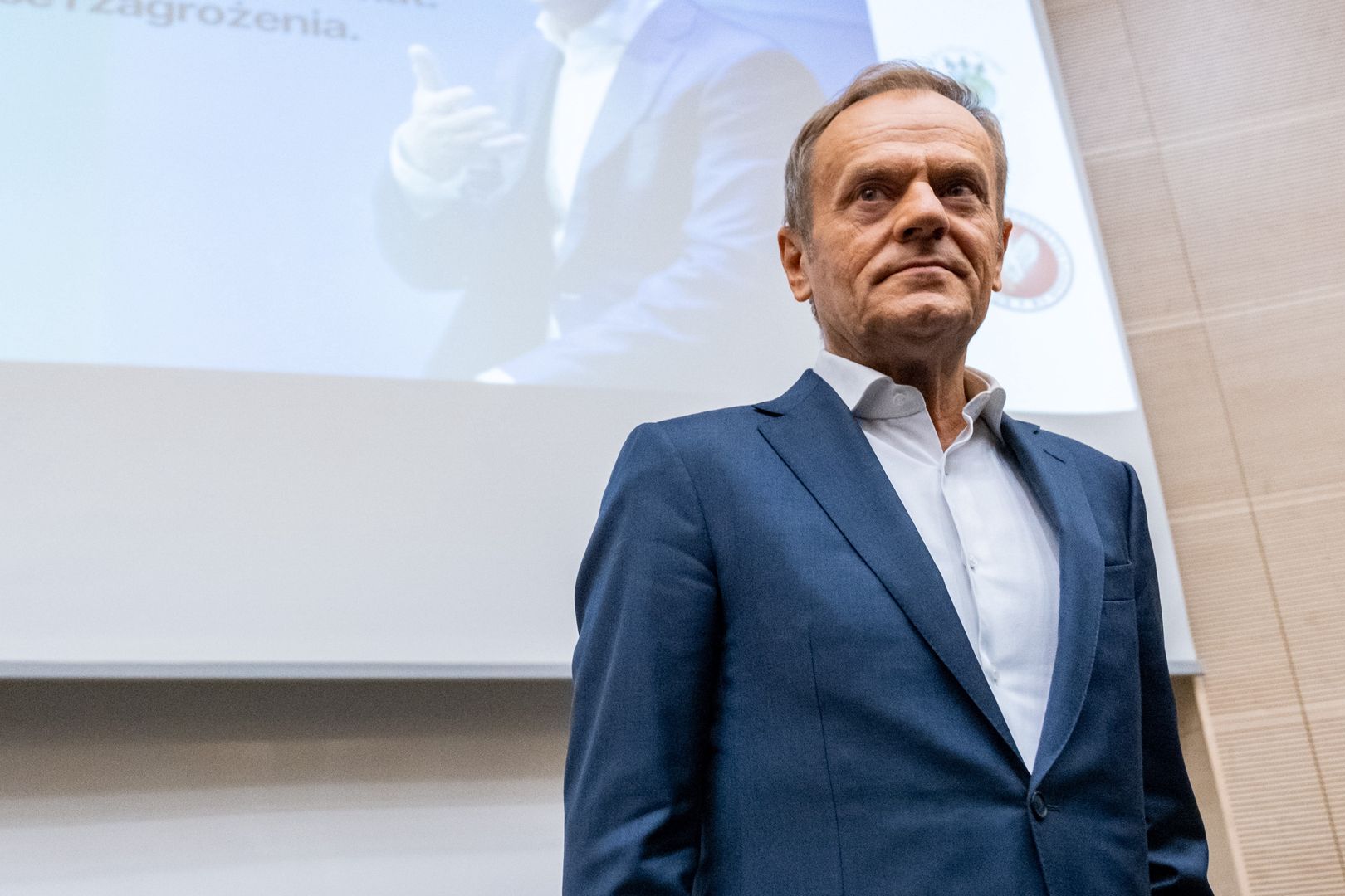 26.04.2022 RZESZOW 
WIZYTA DONALDA TUSKA NA PODKARPACIU 
SPOTKANIE OTWARTE Z DONALDEM TUSKIEM NA UNIWERSYTECIE RZESZOWSKIM 
N/Z DONALD TUSK 
FOT PIOTR PIWOWARSKI / FOTONEWS