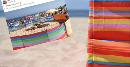 "Polskie koloseum" na Helu. Królowie parawaningu podbijają sieć