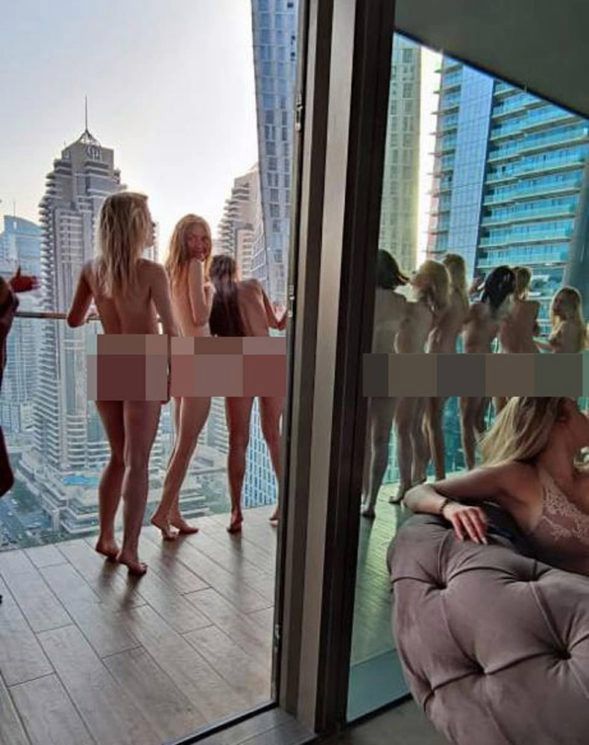 Skandaliczna naga sesja w Dubaju: 40 modelek i 1 fotograf. Co najmniej 12 osób zatrzymano 2