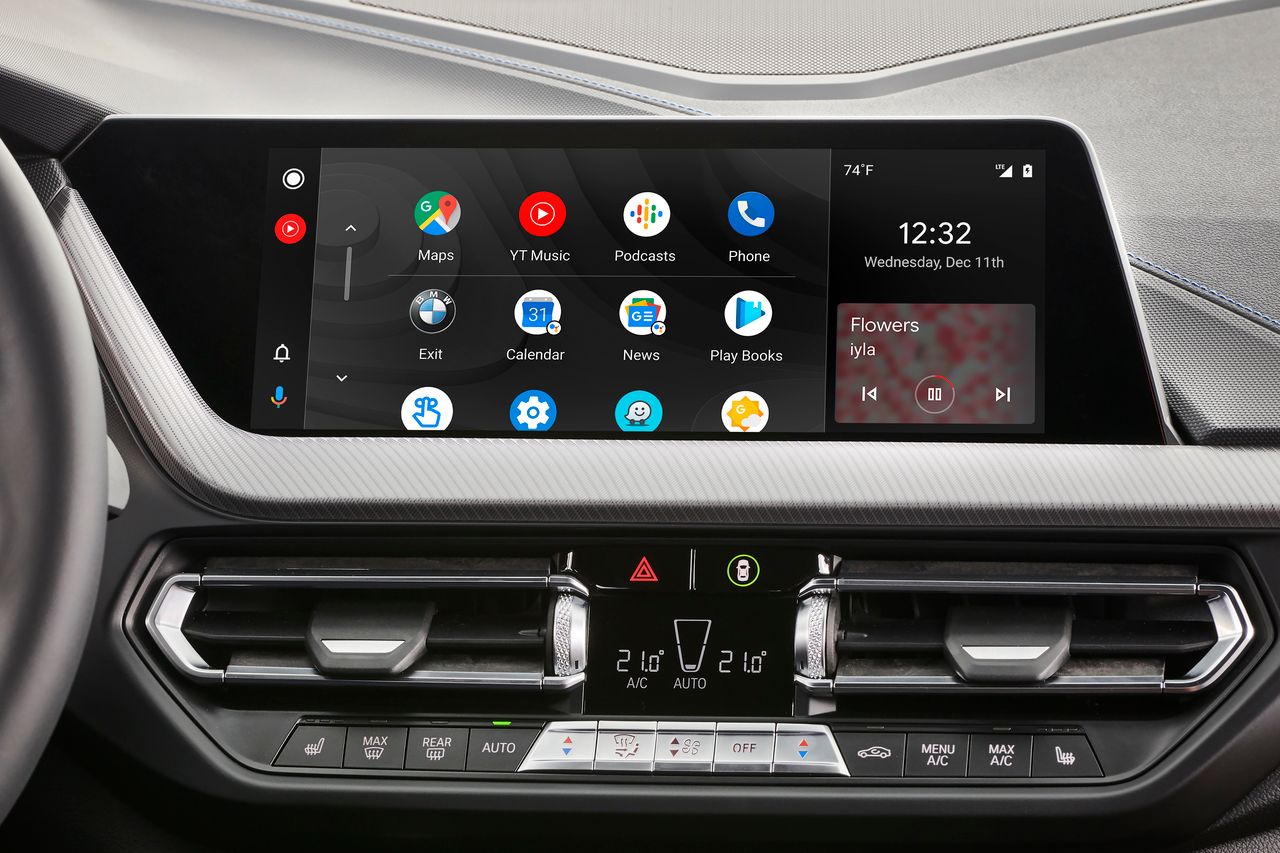 Android Auto w samochodzie BMW, źródło: materiały prasowe.