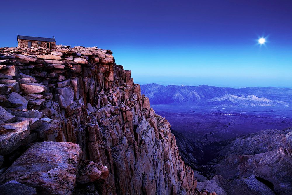 Wyróżnienie w kategorii Krajobraz, amator. Na zdjęciu Mount Whitney w Kalifornii.