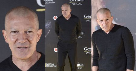 Antonio Banderas bez włosów i brwi na premierze filmu (ZDJĘCIA)