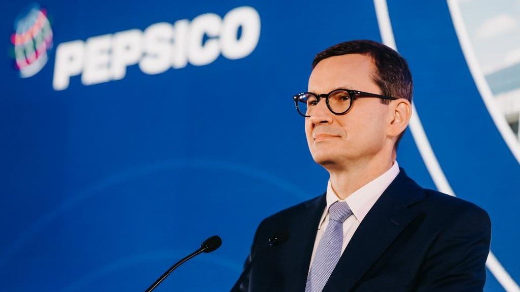 PepsiCo otwiera zakład w Polsce. Premier Morawiecki uczestniczył we wmurowaniu kamienia węgielnego